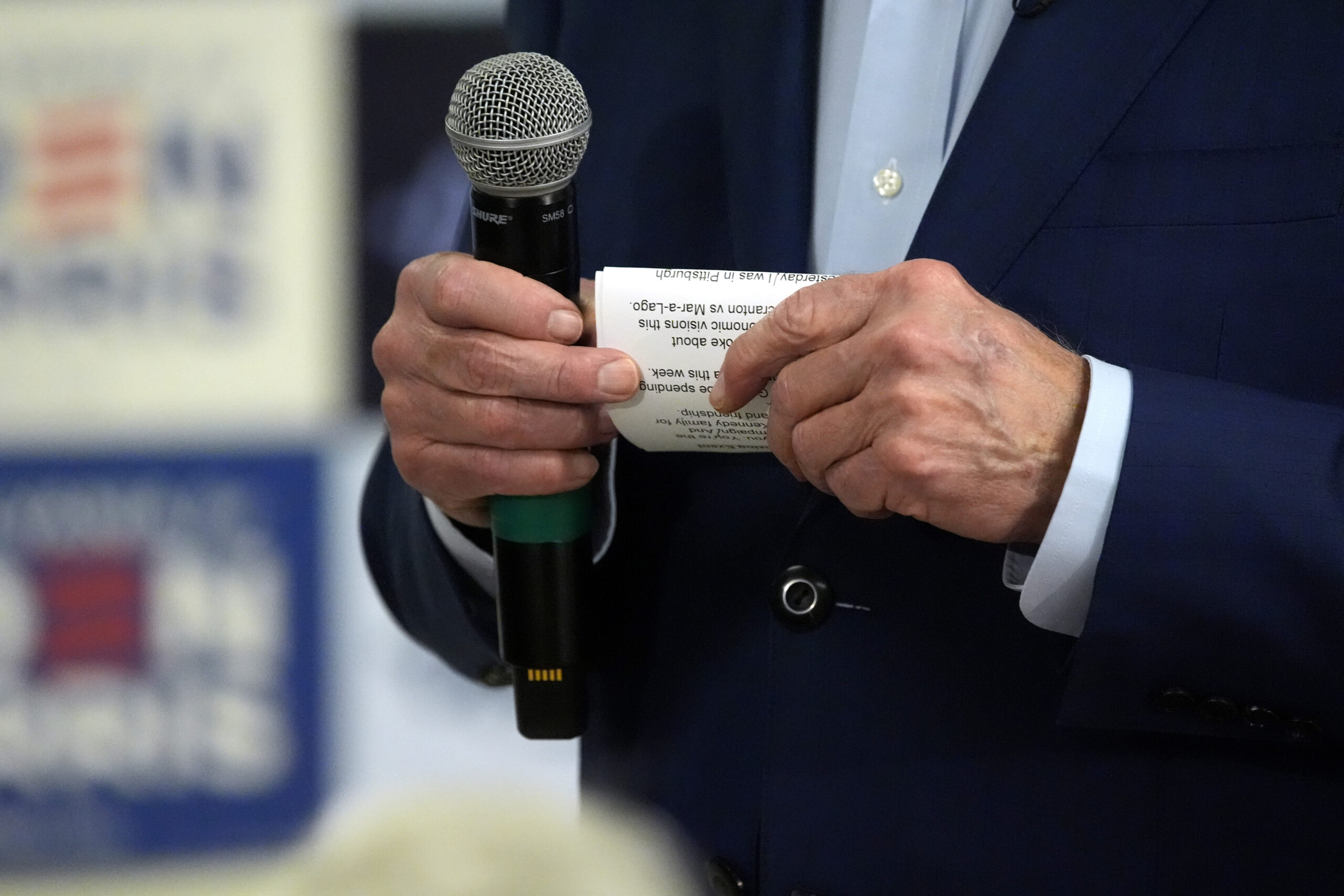 Biden debate proposal seeks to minimize his weakness