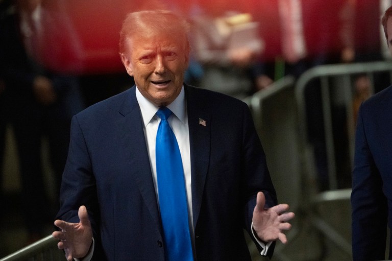 Trump trial: Judge to decide if former president violated gag order