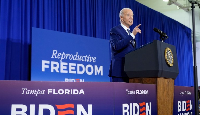 Biden bets the farm on abortion 