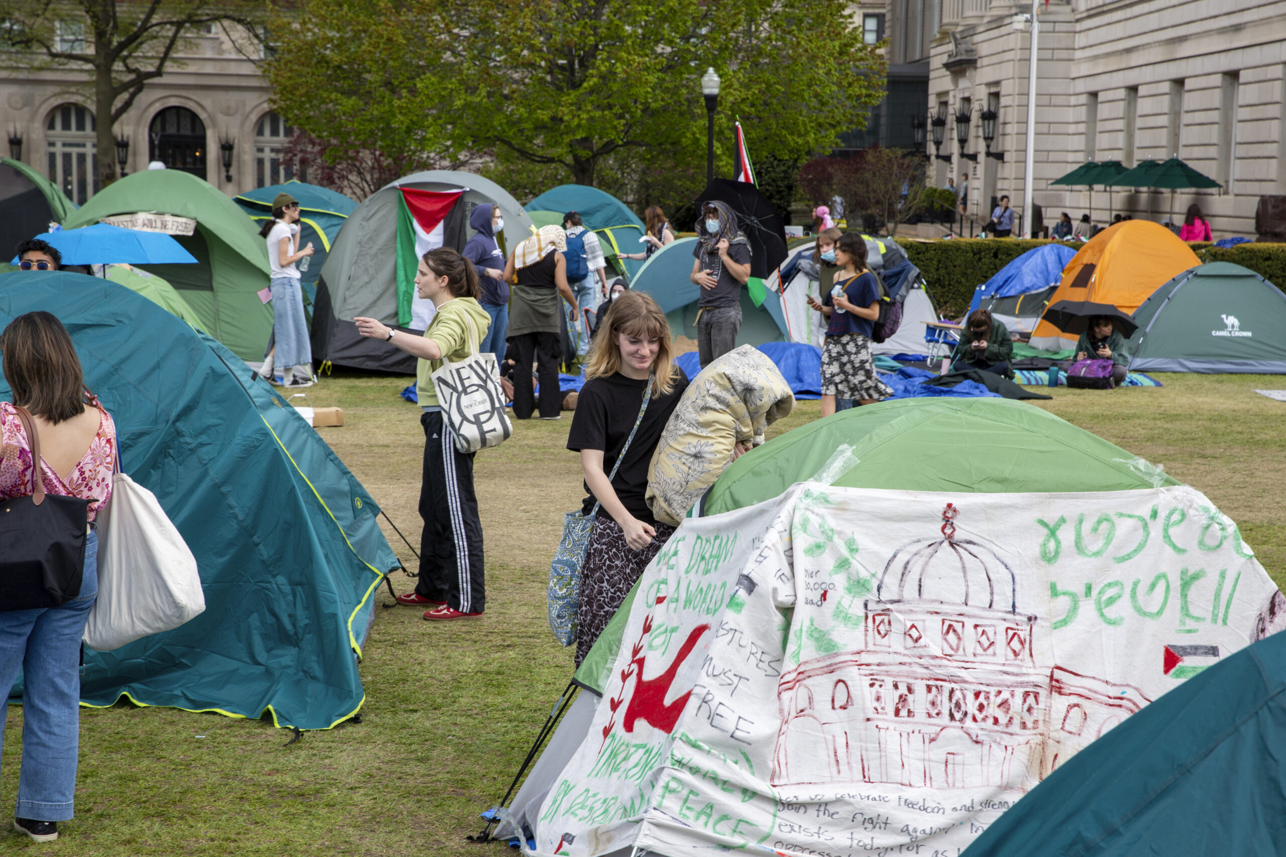 Columbia officials slam administration for response to pro-Palestinian protests