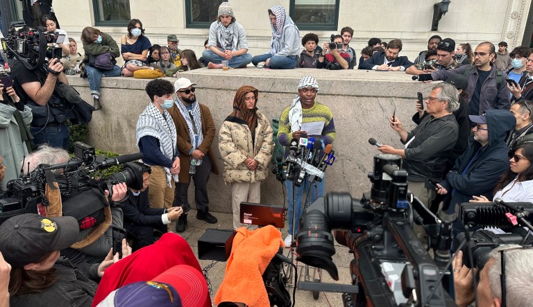 Columbia University protest leader who threatened to kill Zionists suspended over anti-Israel rhetoric