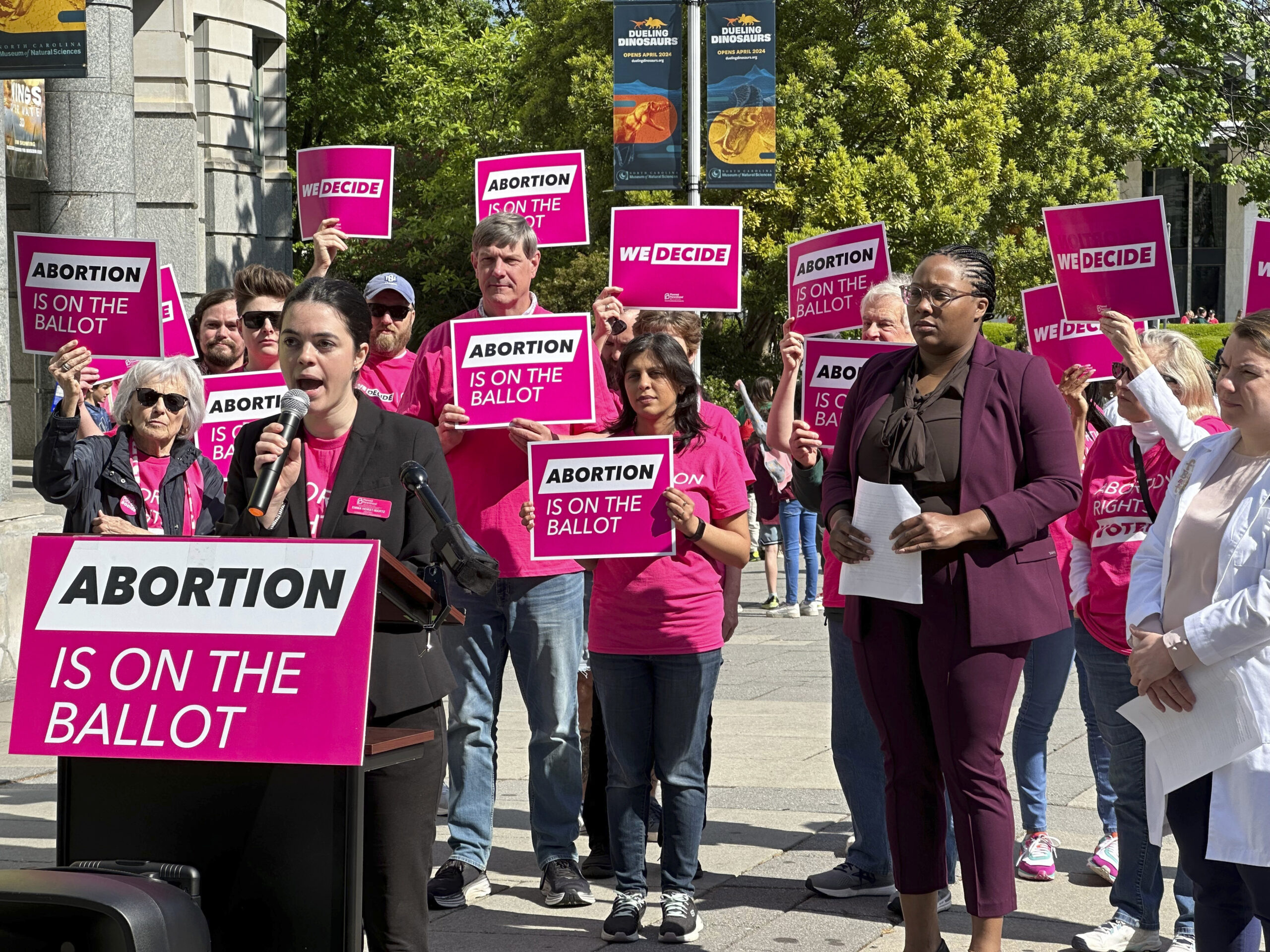 GOP Senate candidates in critical races soften abortion stances, falling in line with Trump