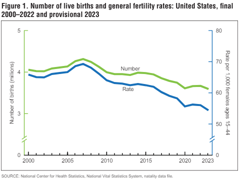 There was no COVID-19 baby boom, and now the baby bust continues