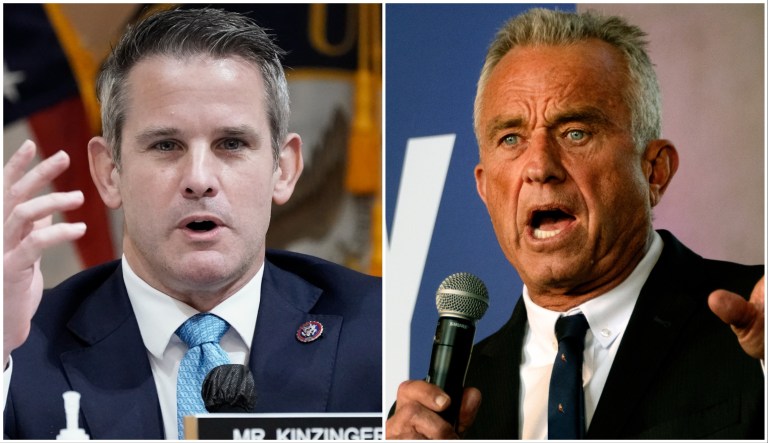 Adam Kinzinger suggests RFK Jr’s campaign was ‘hijacked by MAGA’
