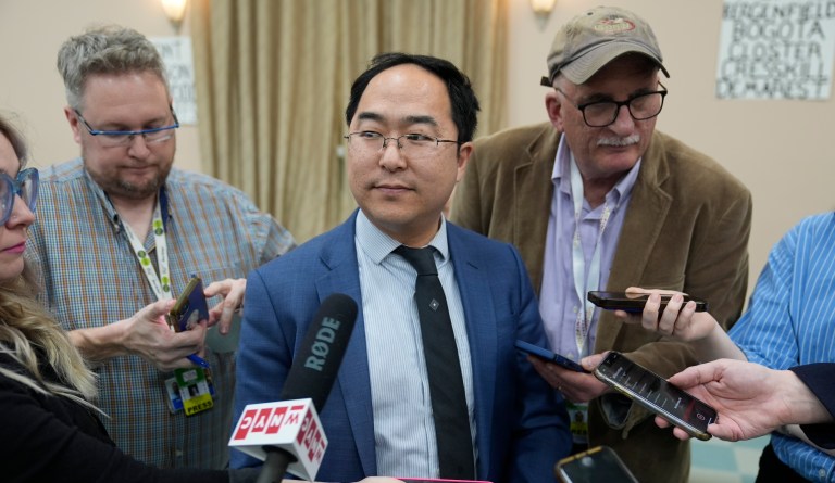 Andy Kim celebrates as clerks back down from appeal of New Jersey county line decision