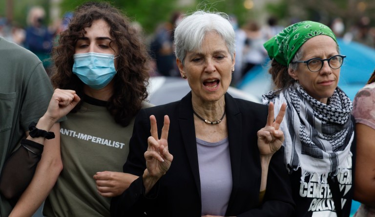 Green Party presidential candidate Jill Stein arrested during pro-Palestinian protest