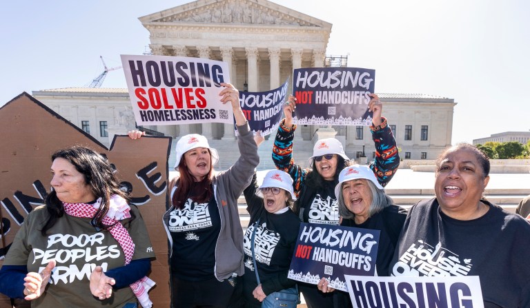 Justices seem to take city’s side in homeless encampment regulation