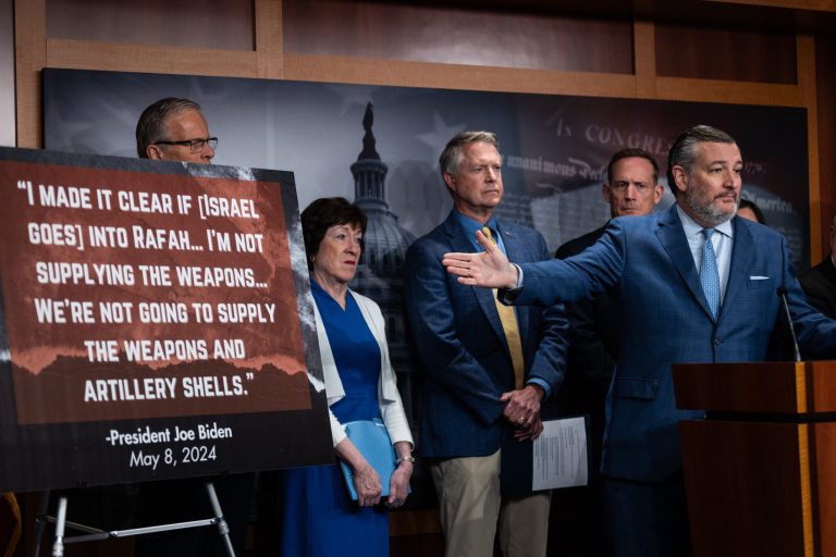 Republicans seek tools to force Biden to send weapons to Israel