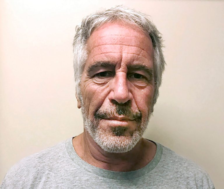 This March 28, 2017 photo, provided by the New York State Sex Offender Registry, shows Jeffrey Epstein. The Justice Department’s watchdog said Tuesday that “a combination of negligence and misconduct” enabled Jeffrey Epstein to take his own life at a federal jail in New York City.