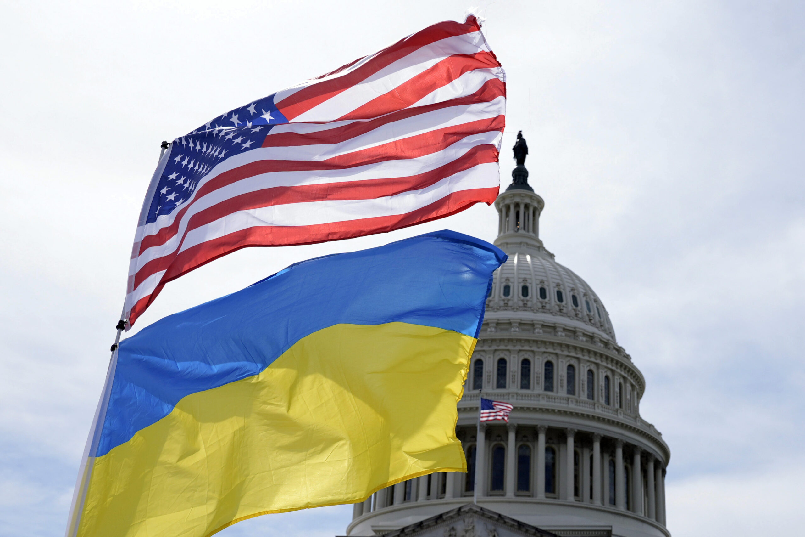 Democrats who waved Ukrainian flags on House floor face ethics complaint