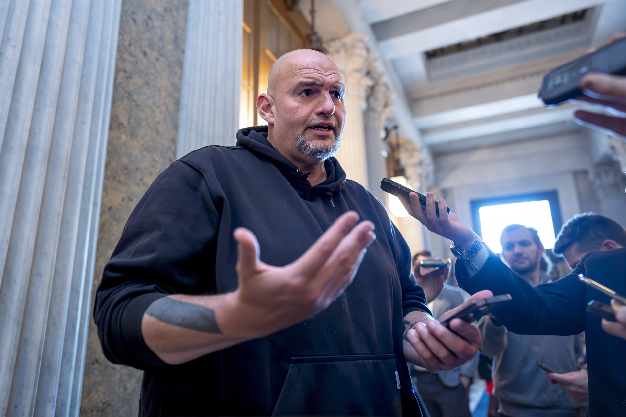 Fetterman dismisses polling regarding voters favoring Trump on economy
