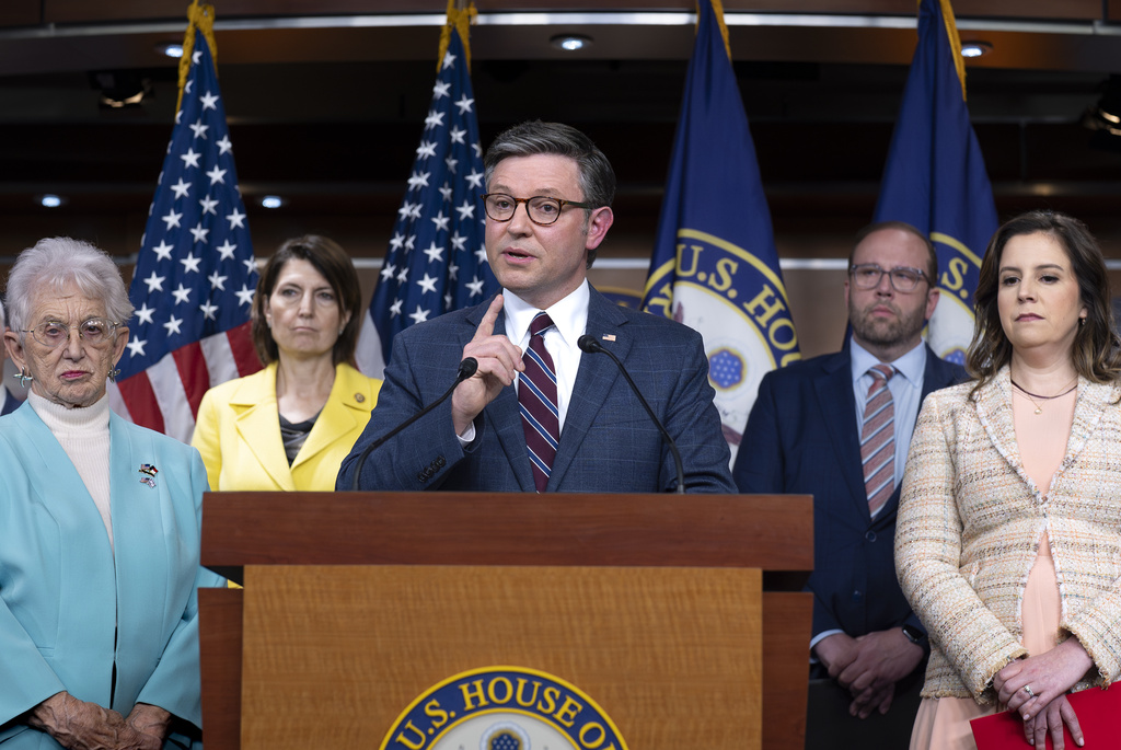 House Speaker Mike Johnson calls on Biden to speak ‘without equivocation’