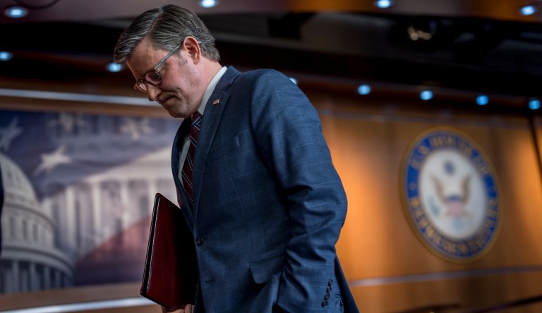 Mike Johnson has his head on a swivel as Democrats begin grumbling about cost of their support