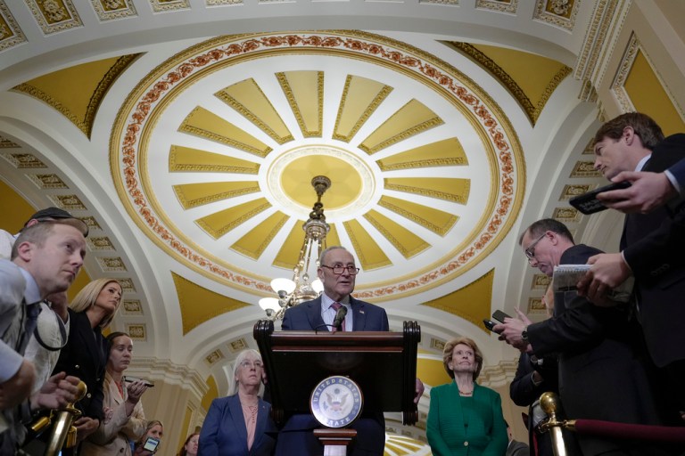 Senate moves to take up House-passed antisemitism bill after campus protests erupt