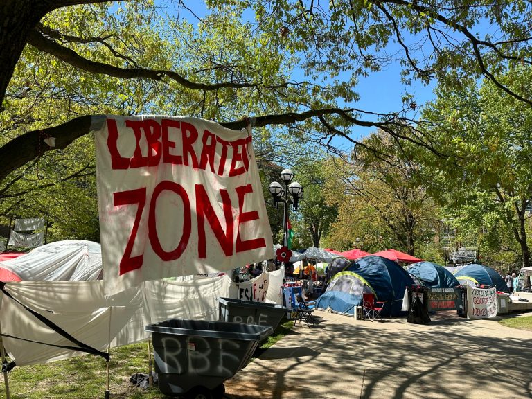 Pro-Palestinian protesters who interrupted University of Michigan commencement met with boos, ‘USA’ chants