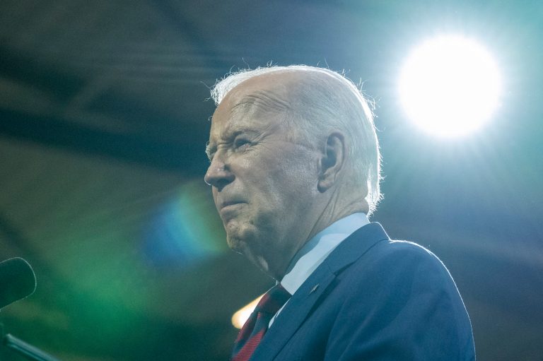 Biden at risk of putting off centrists as he appeals to his left flank