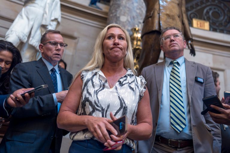 MTG unveils demands for Johnson as motion to vacate looms