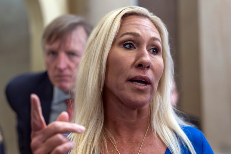 Marjorie Taylor Greene says she’s ‘fed up’ with the media over Jan. 6 questions