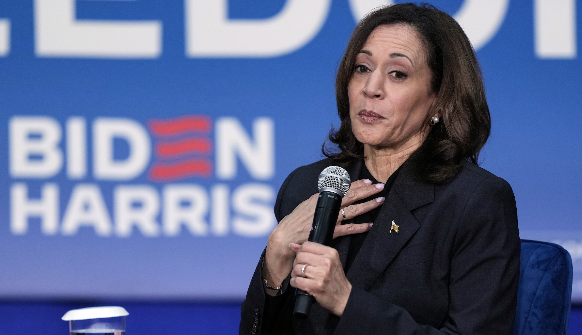 Kamala Harris sits down with White House foe to trash Clarence Thomas