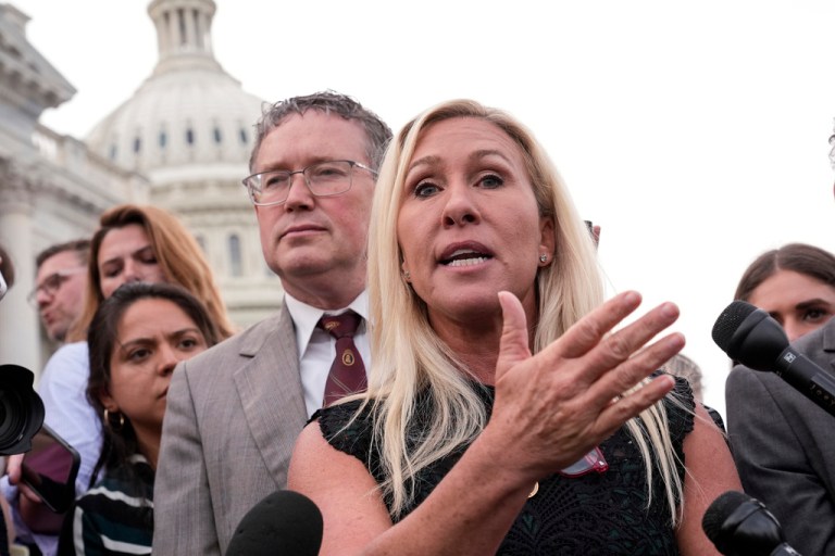 MTG claims FBI and DOJ were going to assassinate Trump