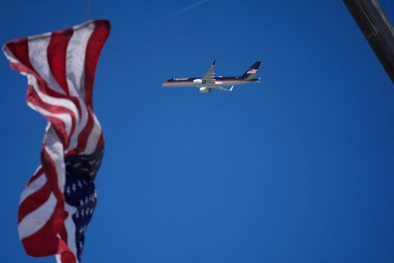 Trump’s private jet clips unoccupied aircraft after landing in Florida