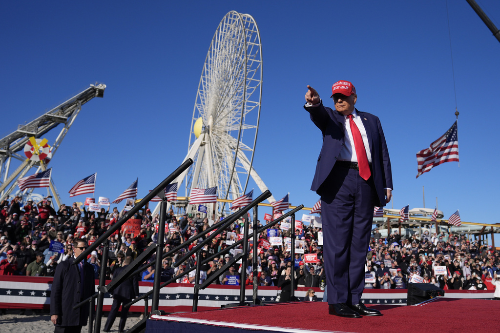 Will people who attend Trump rallies also volunteer time to help register voters?
