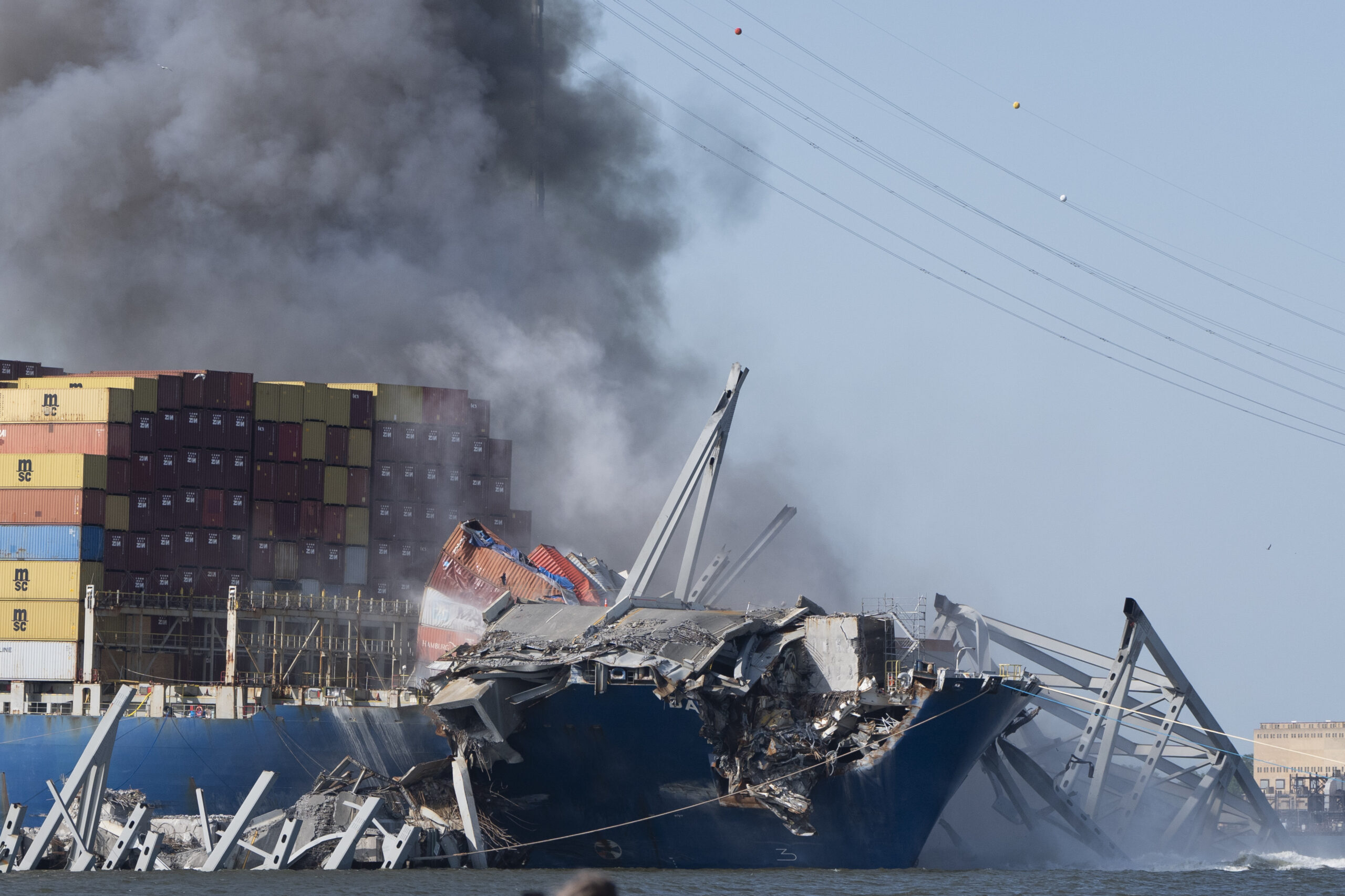 Family members of workers killed in Baltimore bridge collapse sue shipowner