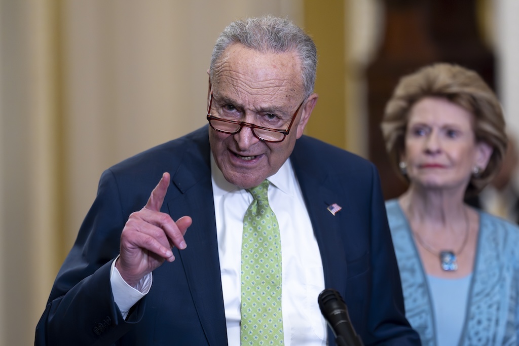 Schumer revives doomed border plan to protect five vulnerable senators