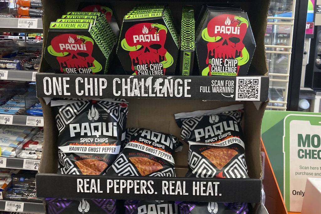 Teenager’s death due to spicy chip social media challenge, autopsy says