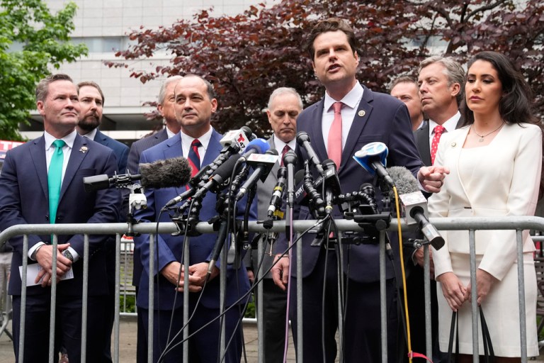 House Democrat slams Republicans showing up at Trump trial for skipping out on work and ‘tapdancing on Broadway’