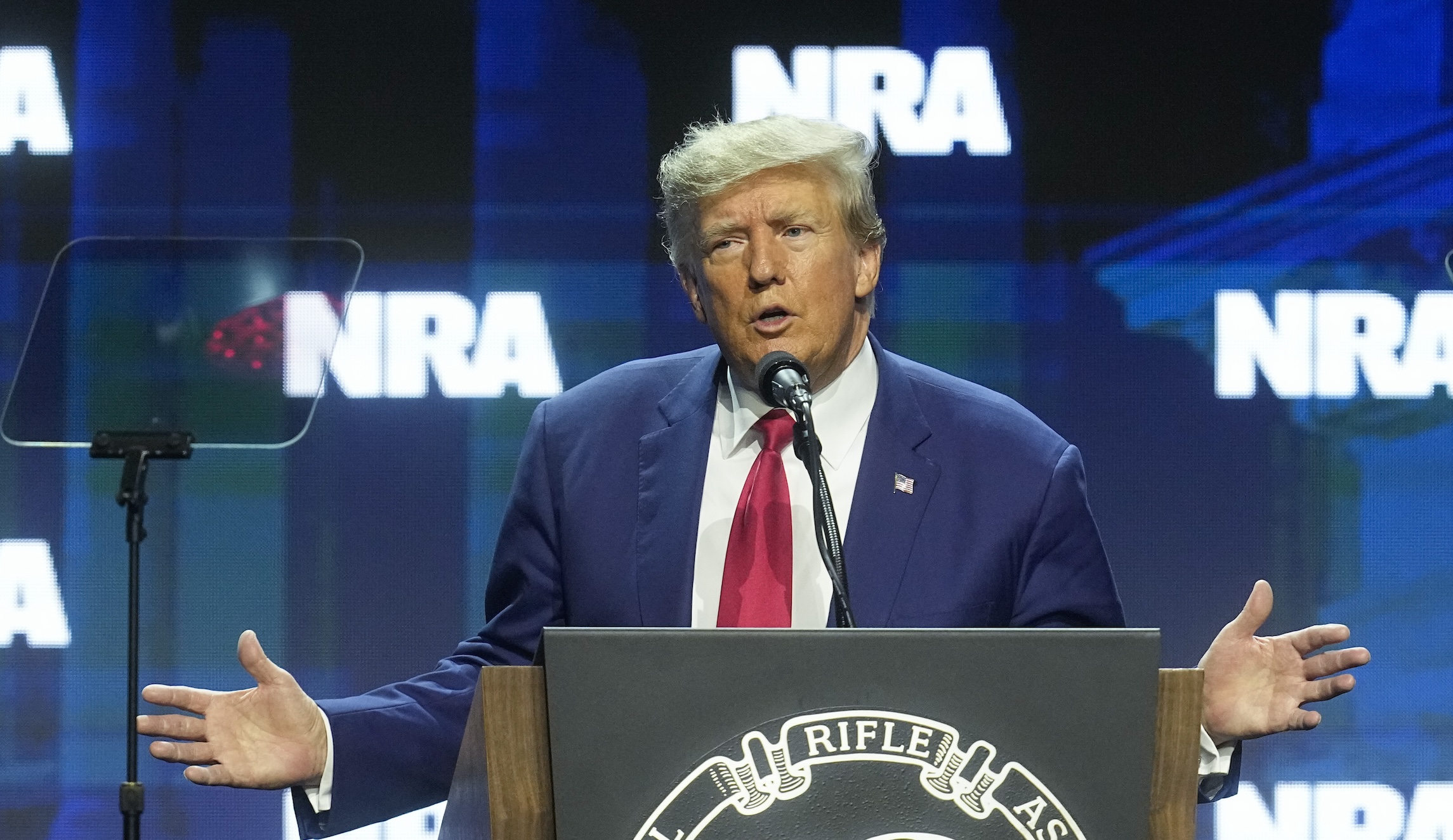 WATCH LIVE: Trump speaks at annual NRA meeting in Dallas