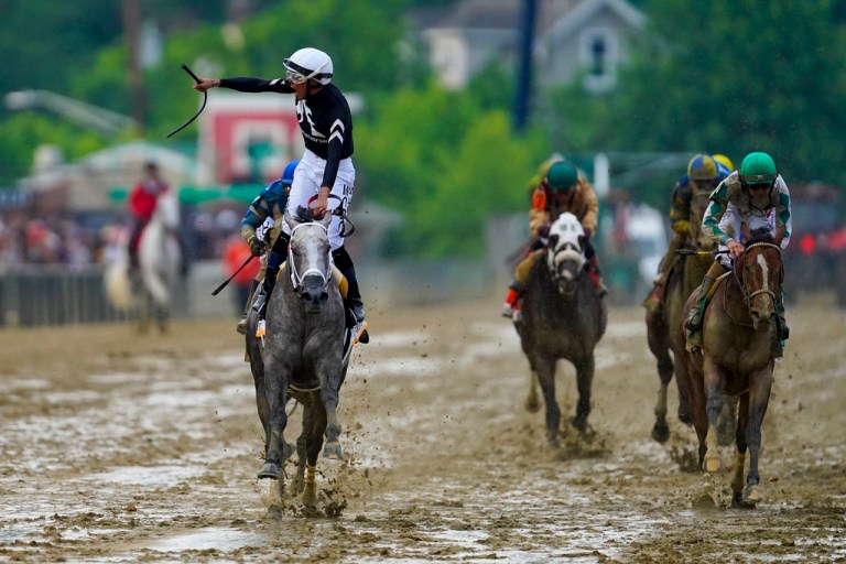Seize the Grey wins Preakness Stakes, ending Mystik Dan’s Triple Crown hopes