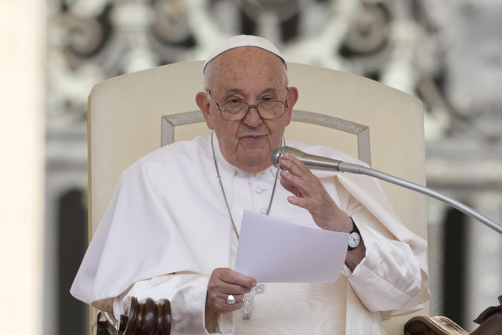 Pope Francis health improves slightly as Vatican begins special saying of the rosary