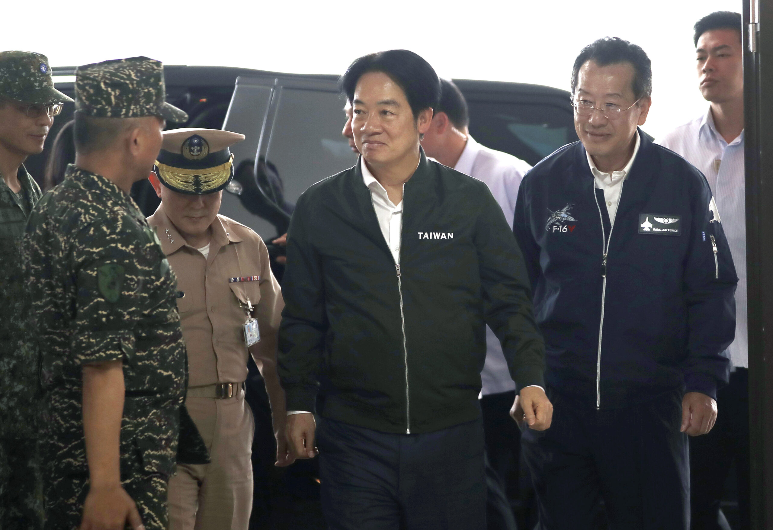 New Taiwan government condemns Chinese war games