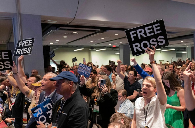 Libertarian Party chapter post about killing Harris grabs attention of Secret Service