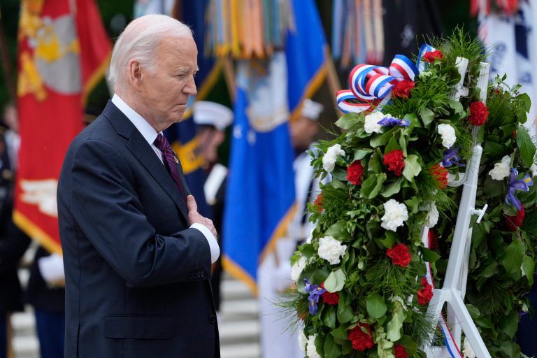 Biden commemorates Memorial Day at Arlington by remembering son’s death
