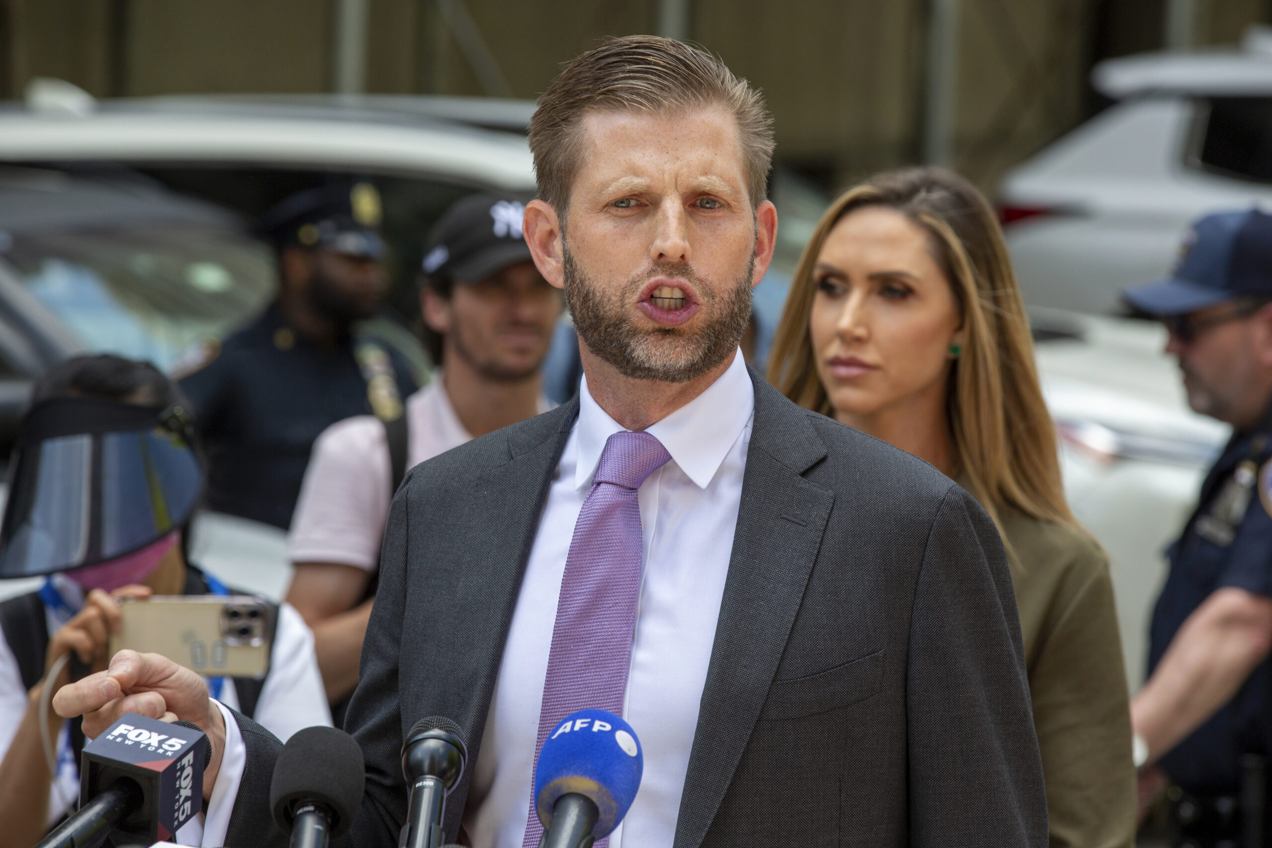Eric Trump slams Judge Merchan’s handling of ‘stacked’ case in Manhattan