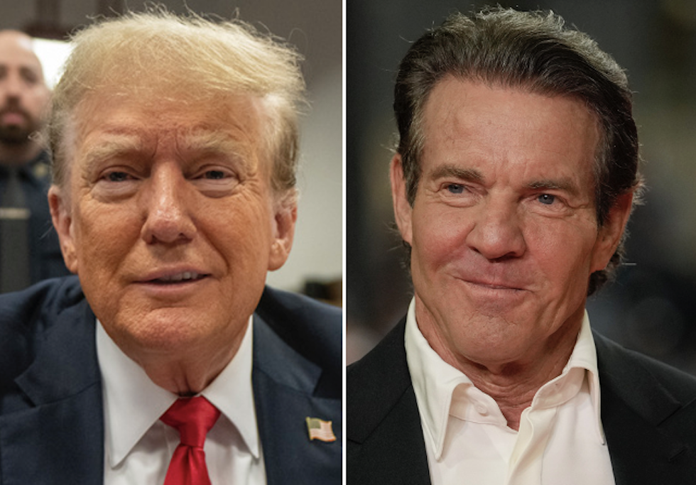 Dennis Quaid says he’ll vote for Trump after ‘weaponization of our justice system’