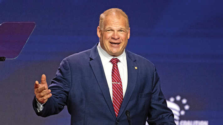 If Kane is able: Wrestler-turned-GOP politician Glenn Jacobs could have his eyes on the Tennessee governorship