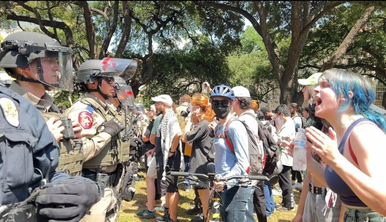 UT Austin officials claim outside forces ‘orchestrated’ violent pro-Palestinian campus protest
