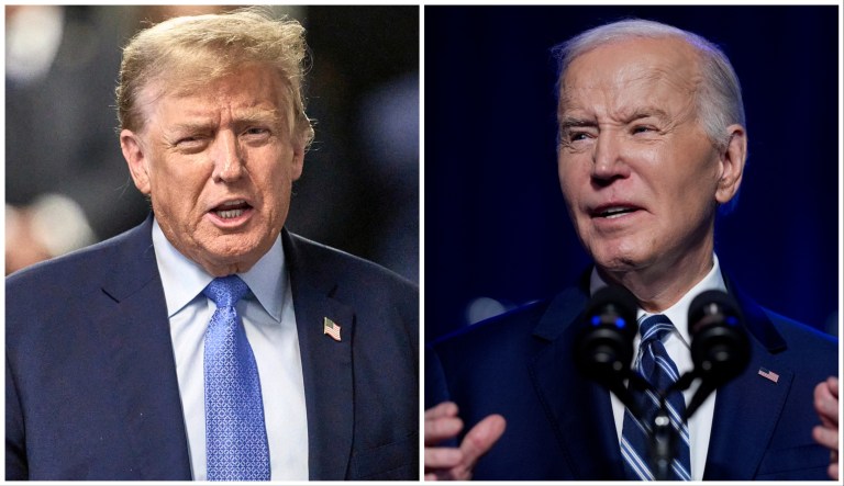 The 2024 campaign is a role reversal for Biden and Trump