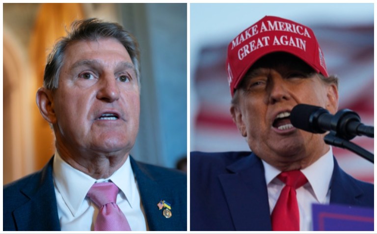 Manchin admits Trump can beat Biden in 2024 rematch