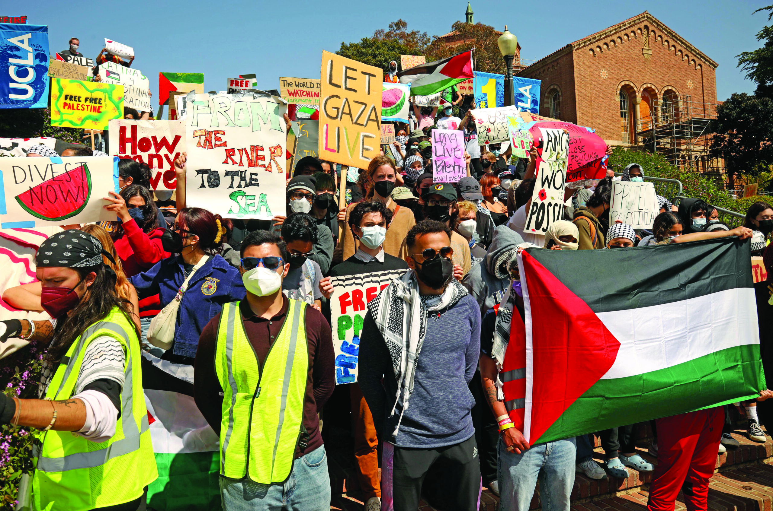 UCLA’s violent encampment reflects poorly on all state and city ‘leaders’