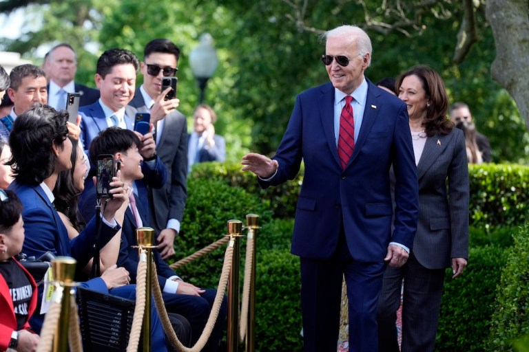 Biden targets Trump on immigration and pandemic during reception for AANHPI Heritage Month