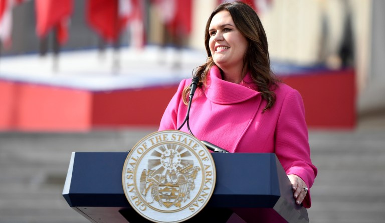 Sarah Huckabee Sanders says Arkansas won’t comply with federal transgender student protections