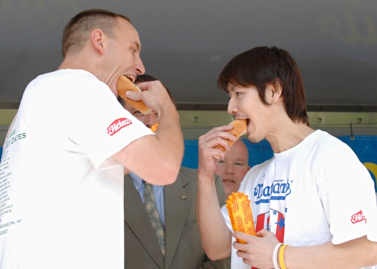 Joey Chestnut to compete in Netflix hot dog eating contest after being banned from Nathan’s