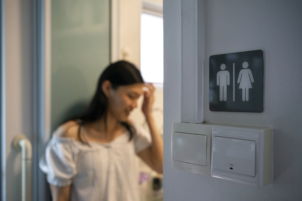 Get men out of my bathroom and locker rooms