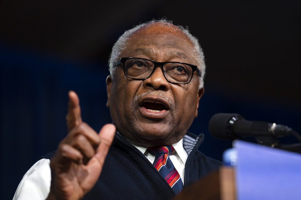 Clyburn would support Kamala Harris if Biden stepped down