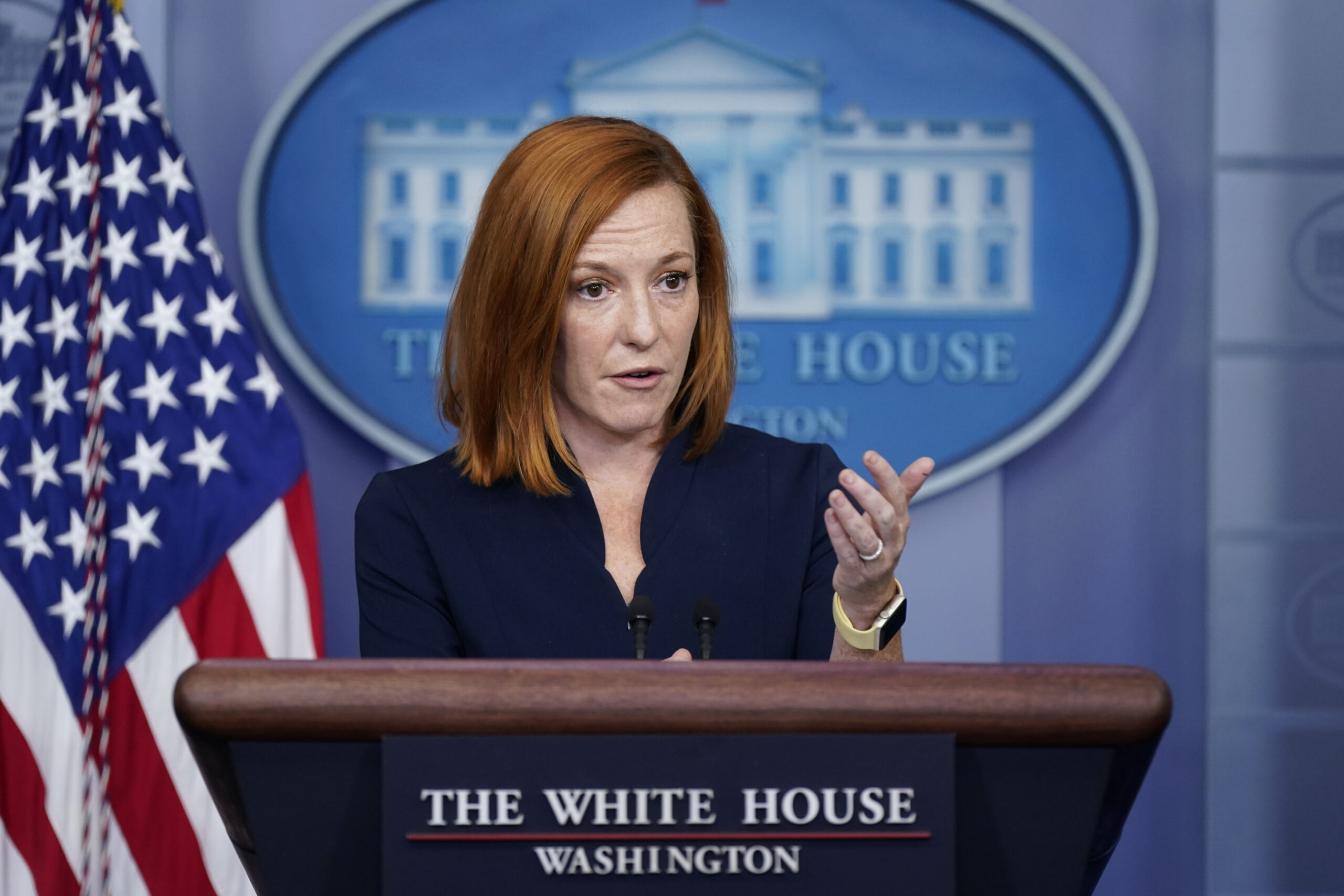 Jen Psaki claims there is no evidence that transgender athletes pose a threat to girls’ sports