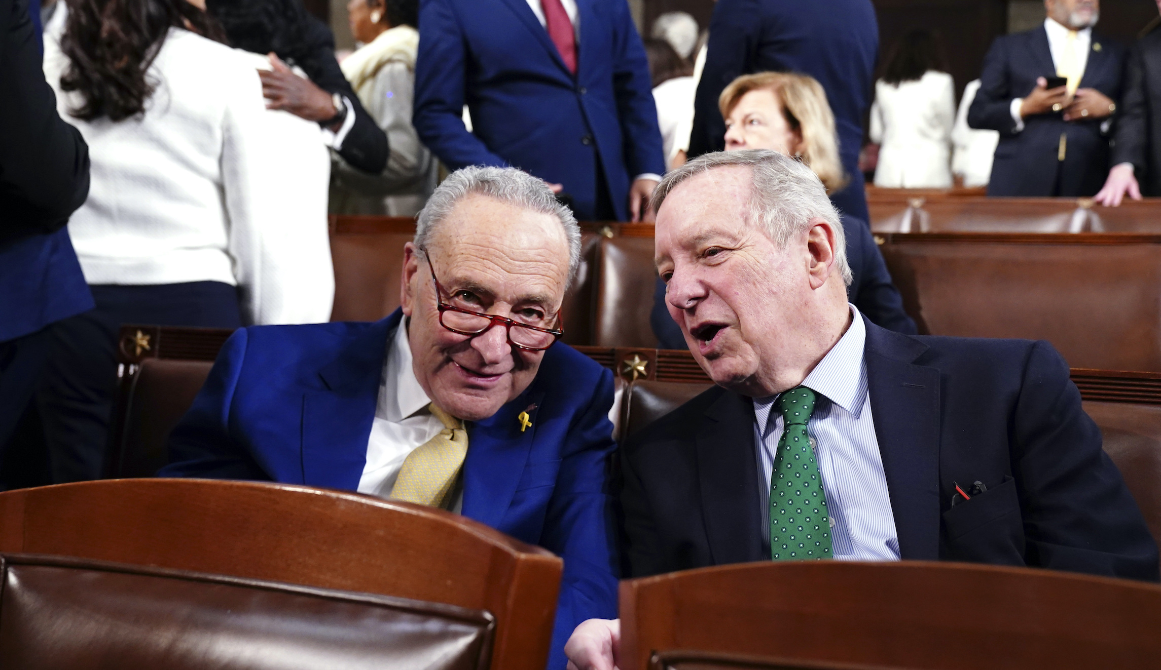 Durbin breaks with Schumer on Netanyahu address to Congress